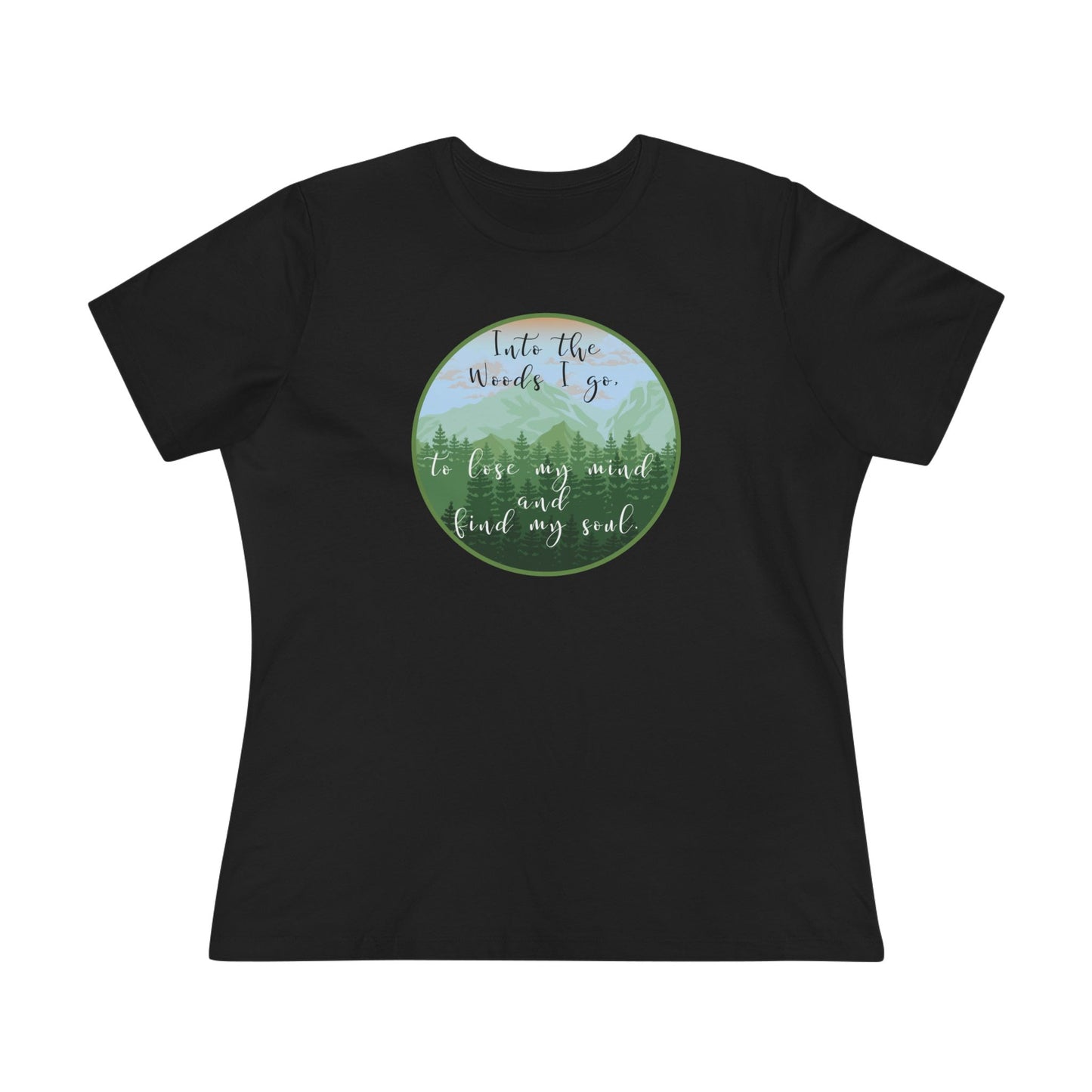 Into The Wood I Go Women's Cotton T-shirt