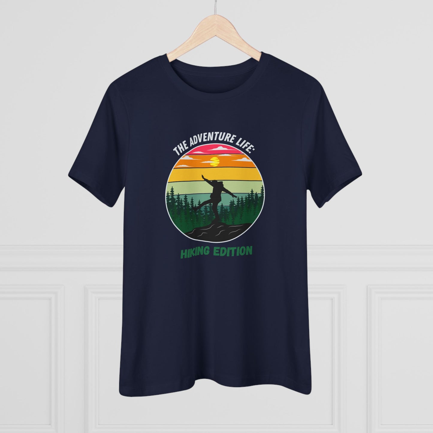 Adventure Life: Hiking Edition Women's Cotton Tee