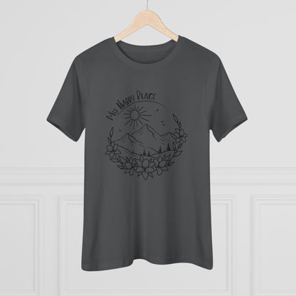 My Happy Place Women's Cotton Tee