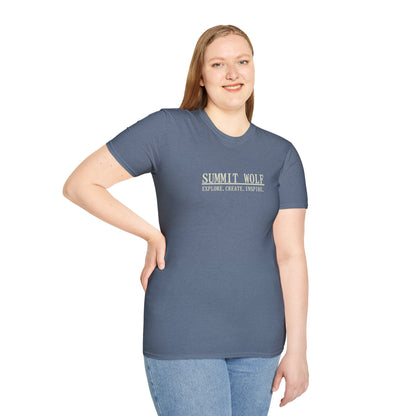 Howling Summit Wolf Japanese Ukiyo-e T-Shirt