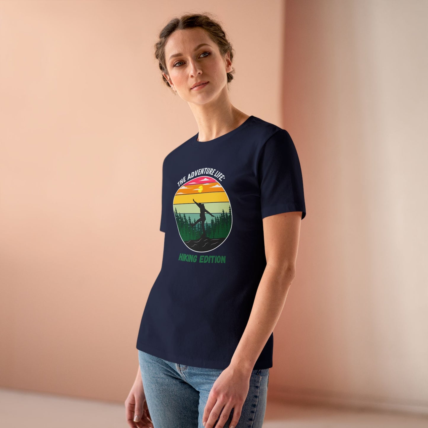 Adventure Life: Hiking Edition Women's Cotton Tee
