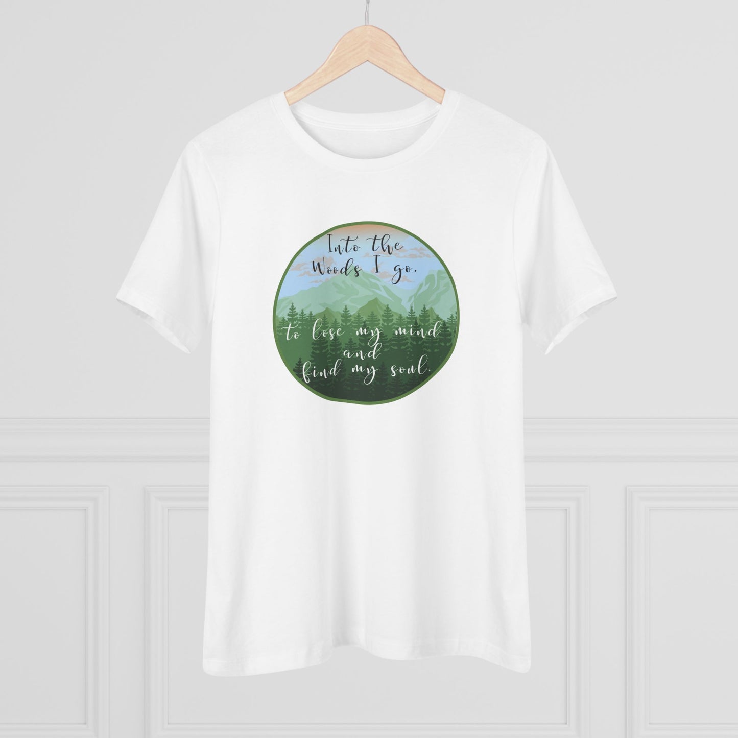 Into The Wood I Go Women's Cotton T-shirt