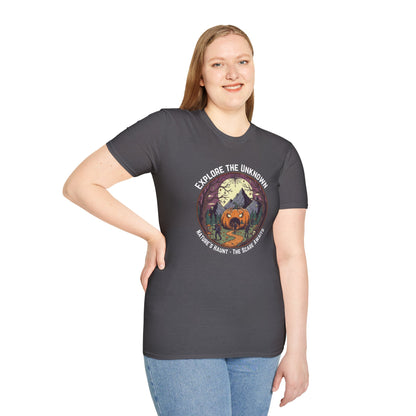 Explore the Unknown Unisex Softstyle Graphic T-Shirt