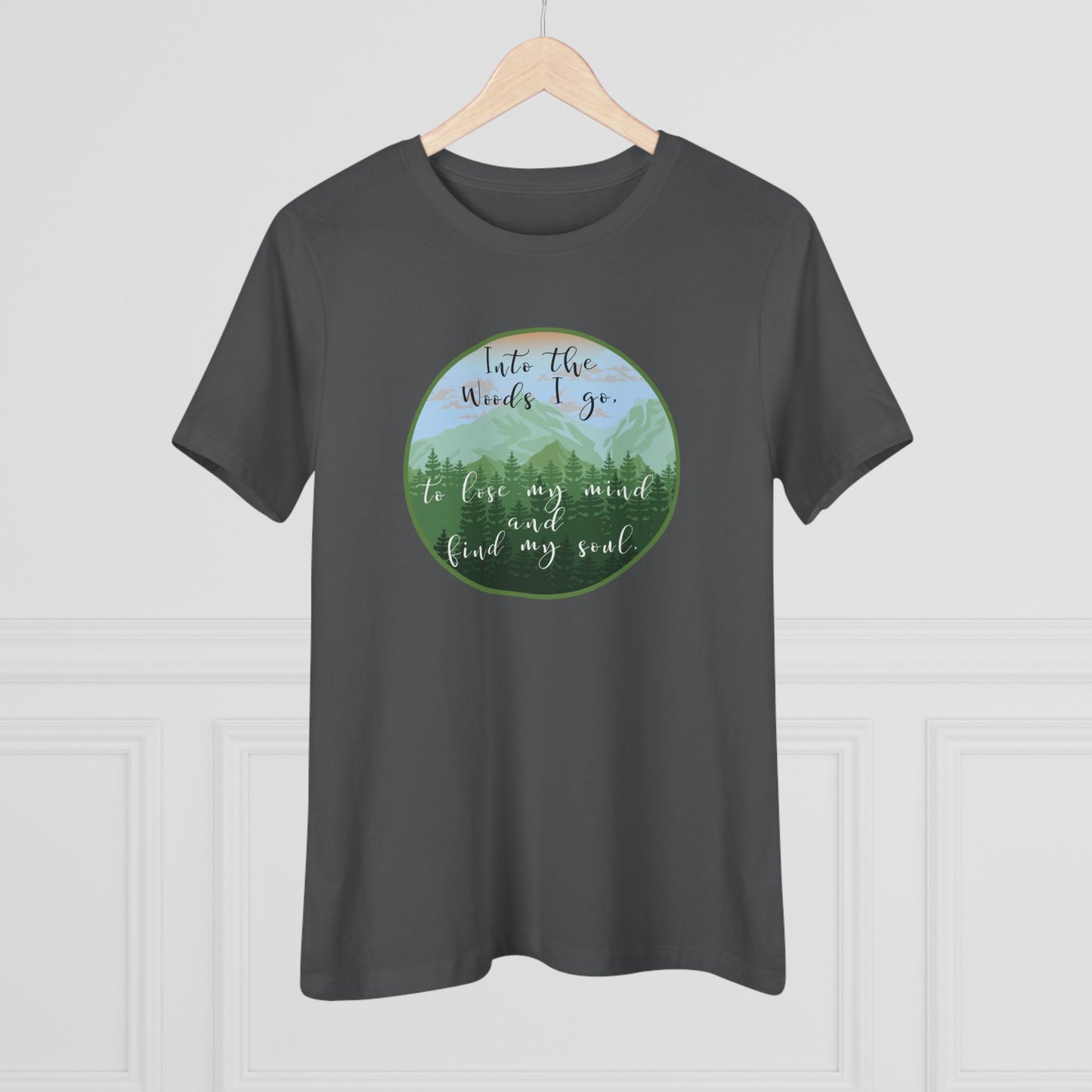 Into The Wood I Go Women's Cotton T-shirt