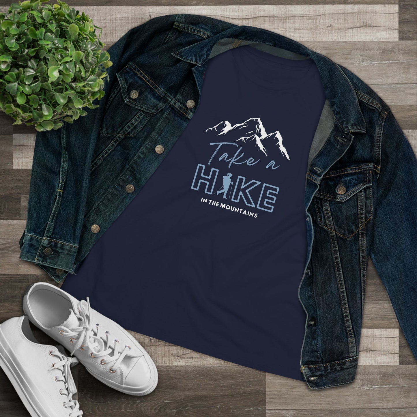 Take A Hike Women's Cotton T-shirt