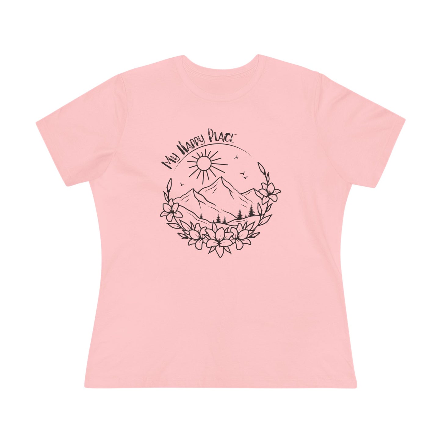 My Happy Place Women's Cotton Tee