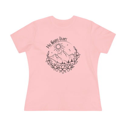 My Happy Place Women's Cotton Tee