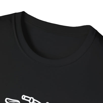 Mountain Bike Unisex T-Shirt - Outdoor Adventure Drawing
