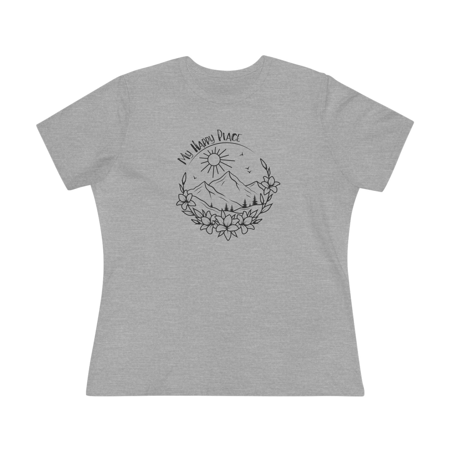 My Happy Place Women's Cotton Tee