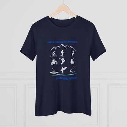 Empowered Women's Cotton Tee - Well Behaved Women