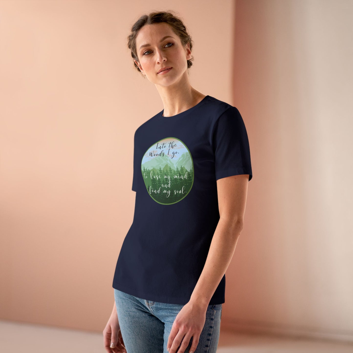 Into The Wood I Go Women's Cotton T-shirt