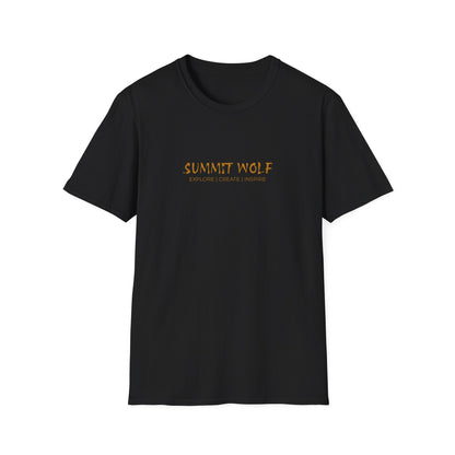 Summit Wolf Howling Double Print Unisex T-Shirt