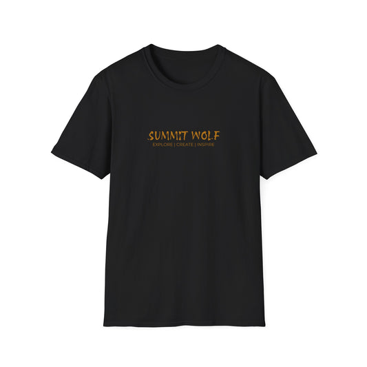 Summit Wolf Howling Double Print Unisex T-Shirt