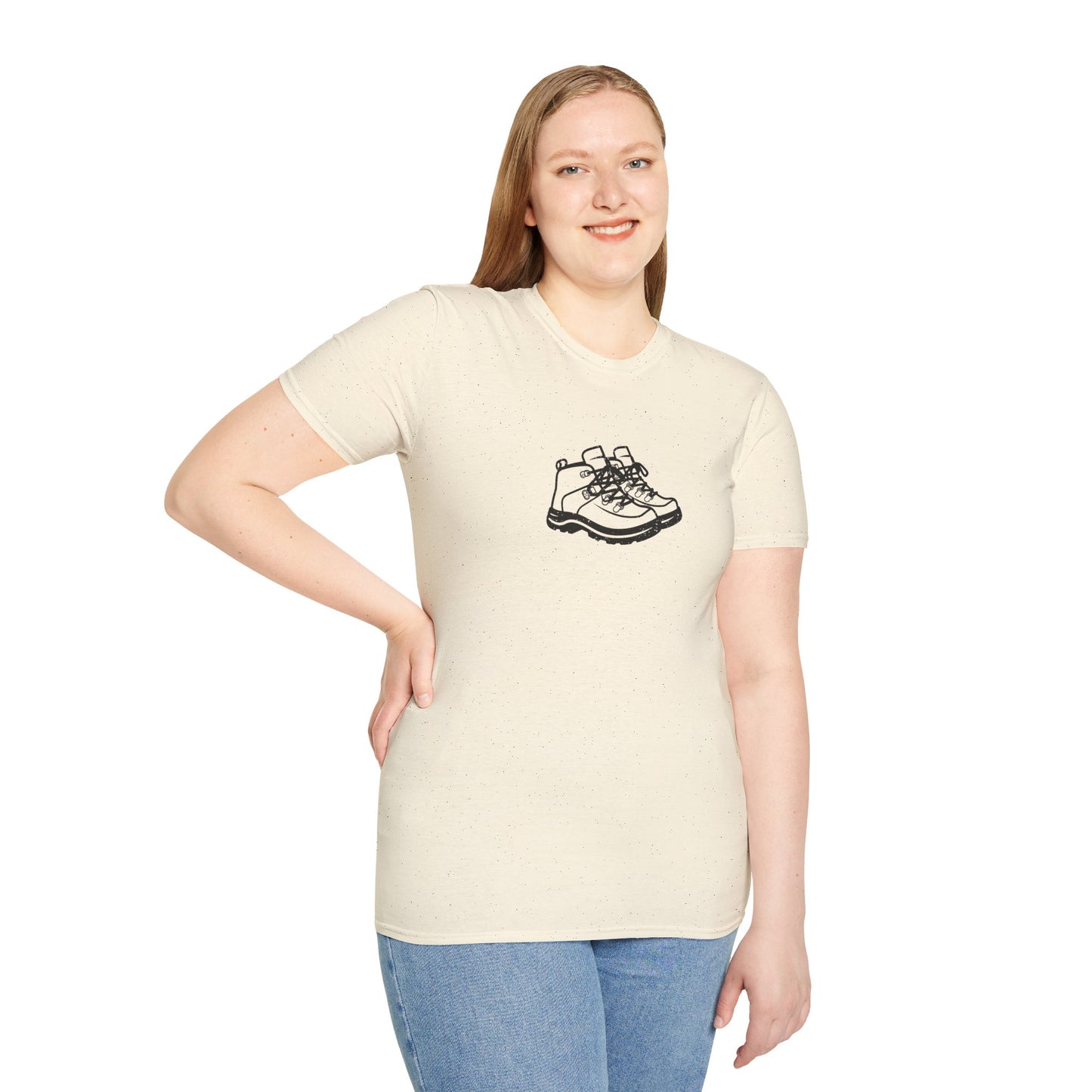 Hiking Boots Unisex Softstyle T-Shirt