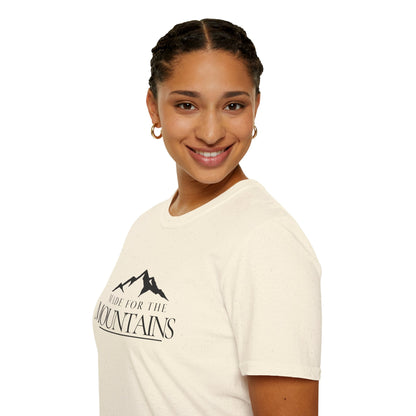 Made for the Mountains Adventure Unisex Softstyle T-Shirt