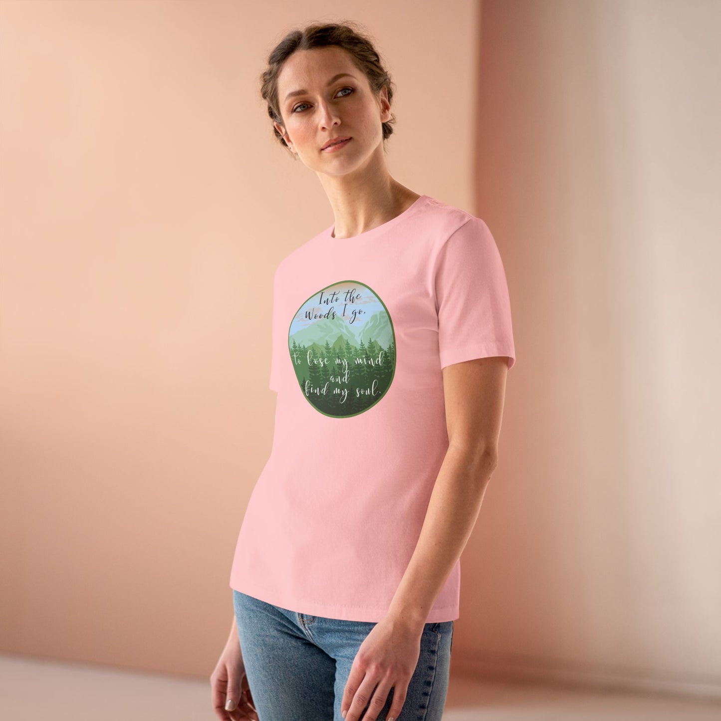 Into The Wood I Go Women's Cotton T-shirt