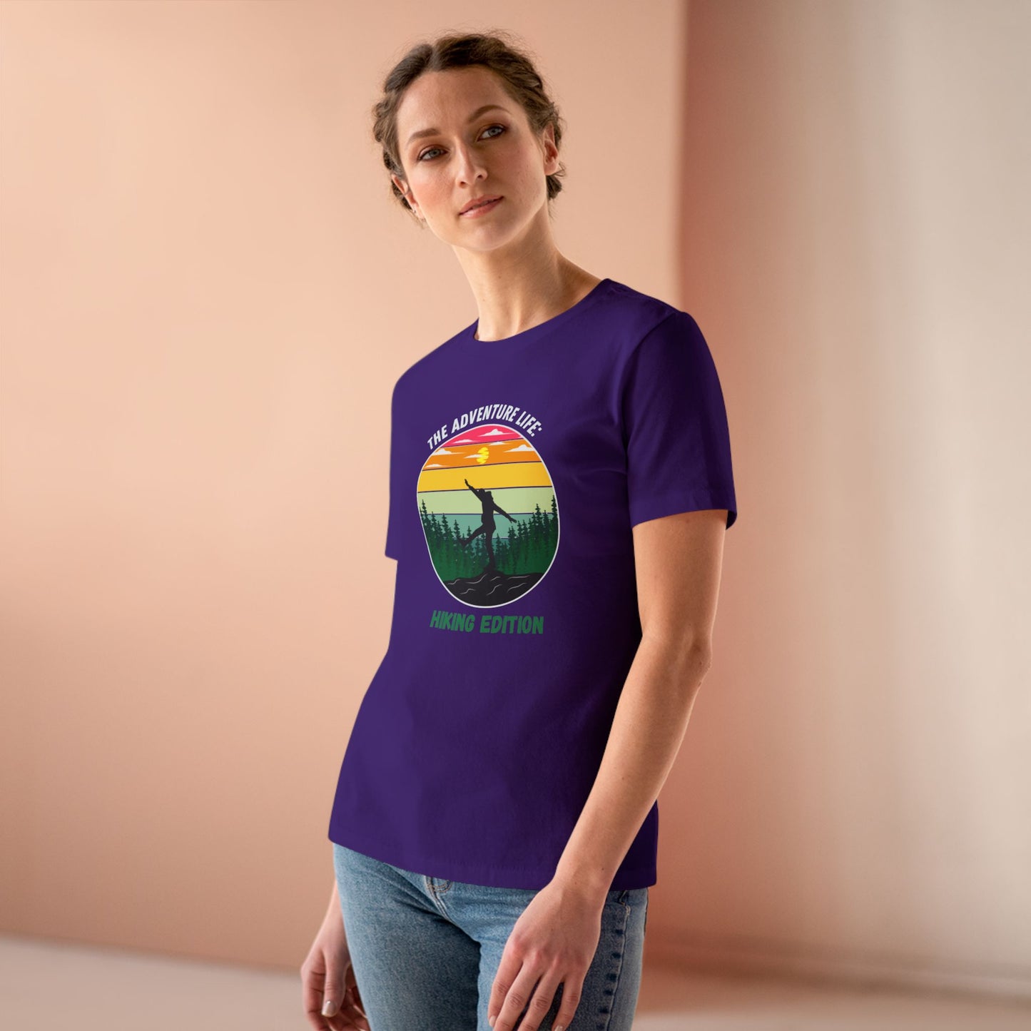 Adventure Life: Hiking Edition Women's Cotton Tee