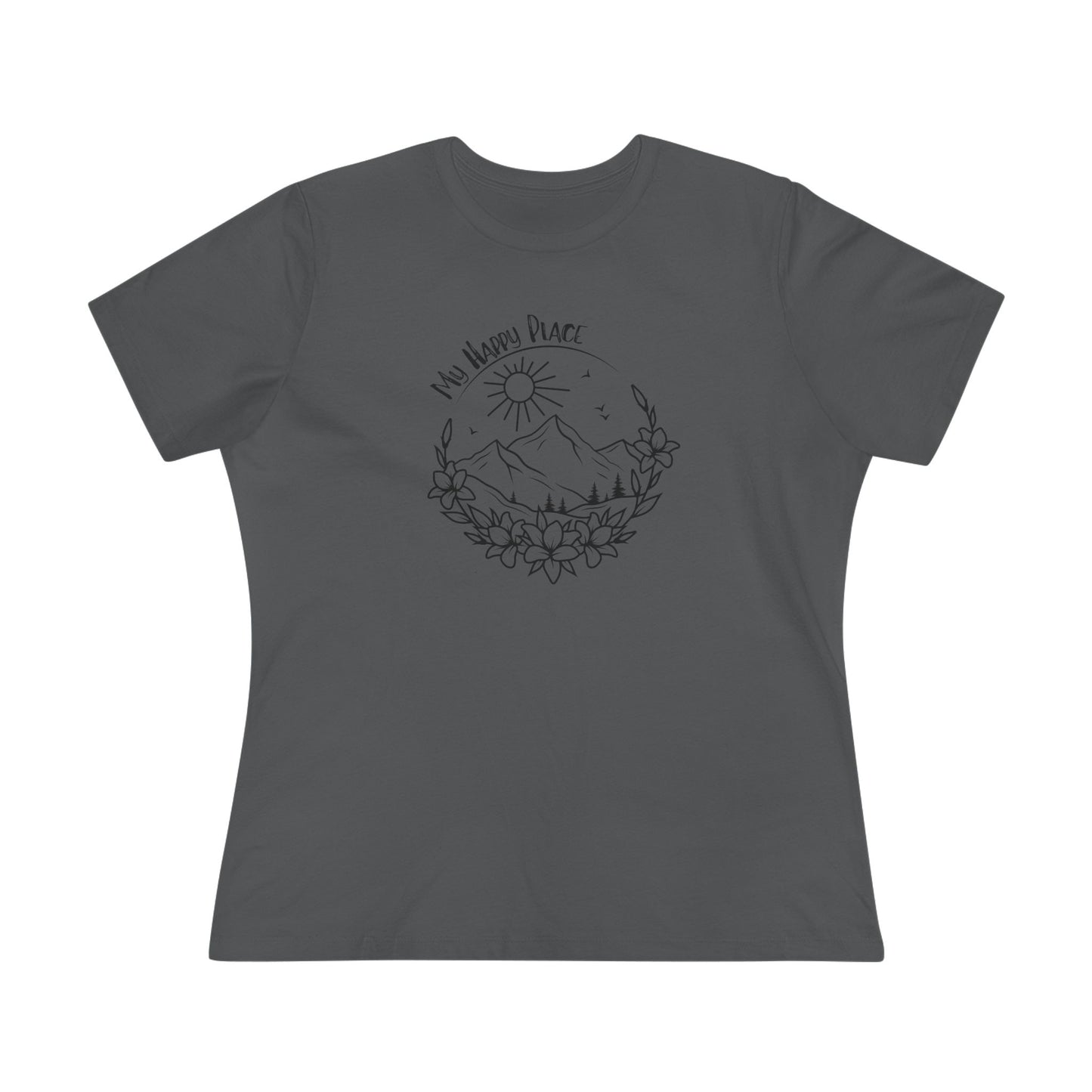 My Happy Place Women's Cotton Tee