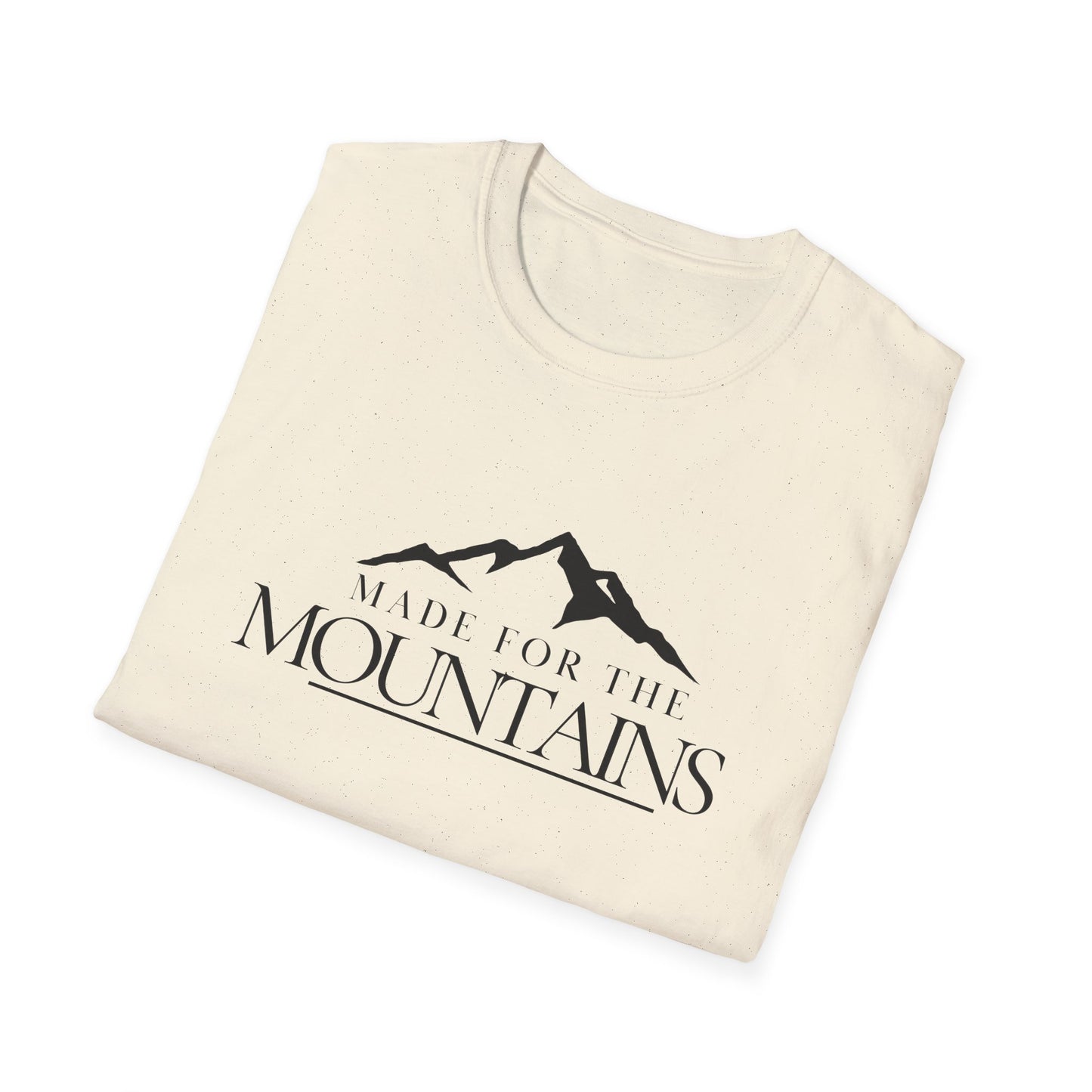 Made for the Mountains Adventure Unisex Softstyle T-Shirt