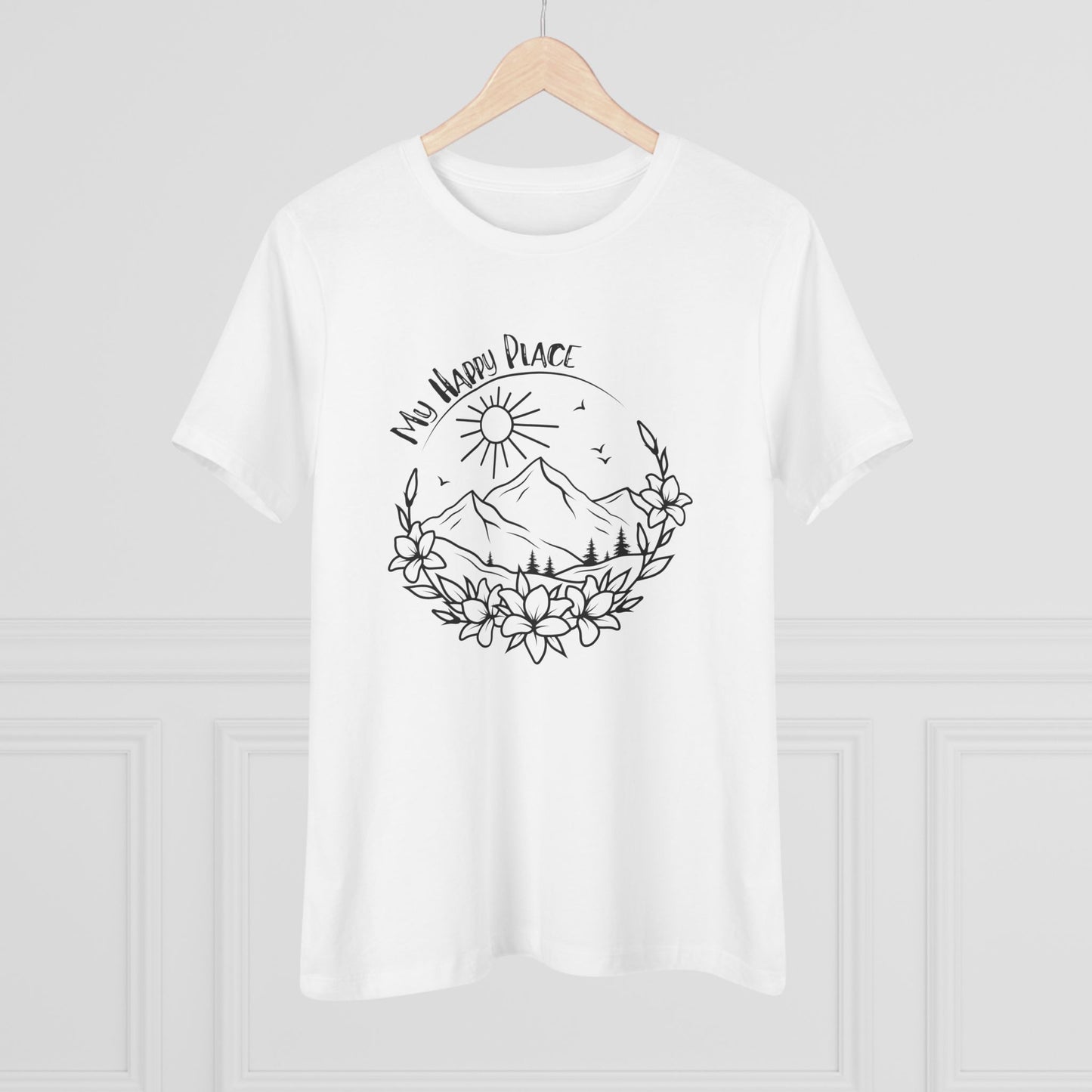 My Happy Place Women's Cotton Tee