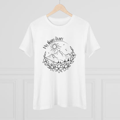 My Happy Place Women's Cotton Tee
