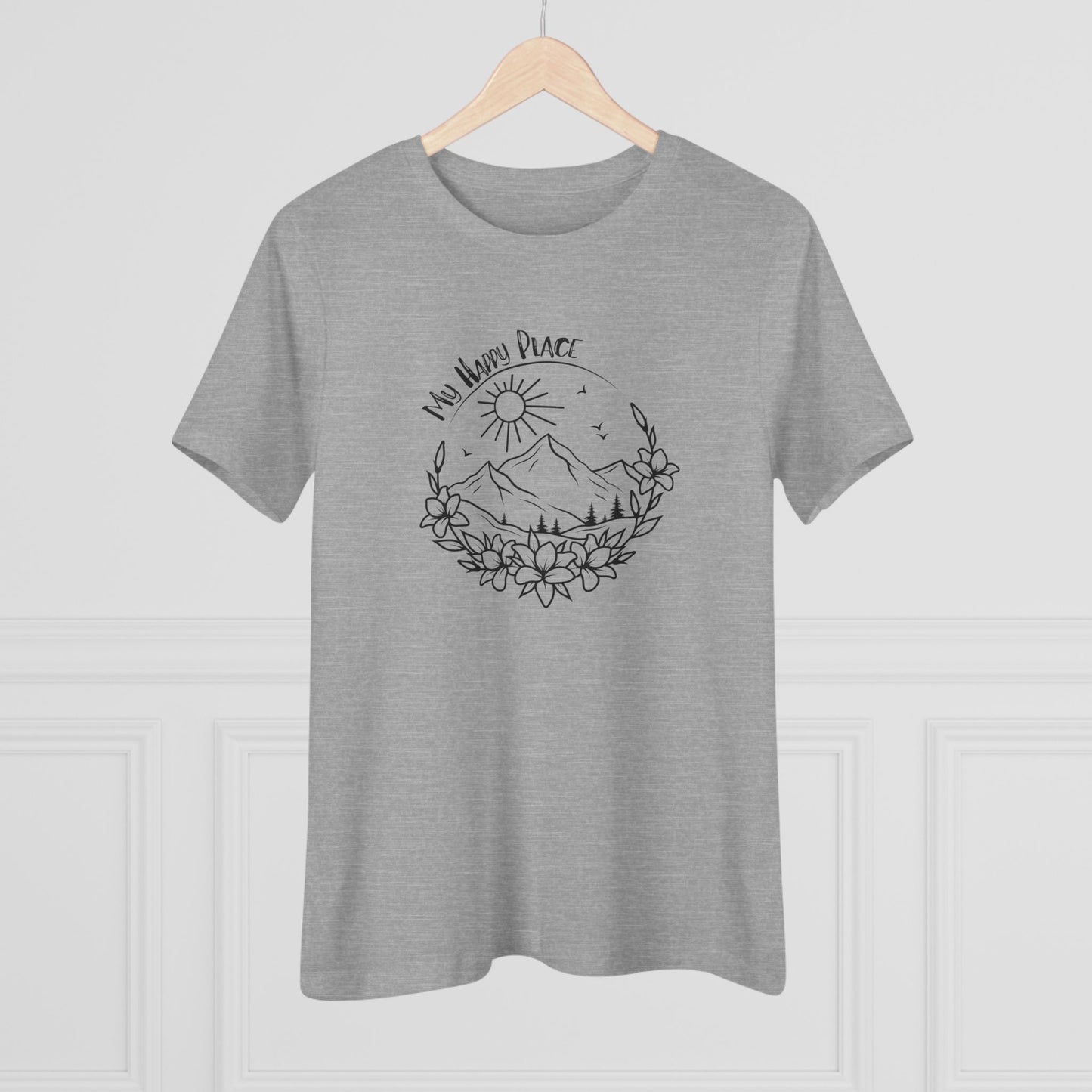 My Happy Place Women's Cotton Tee