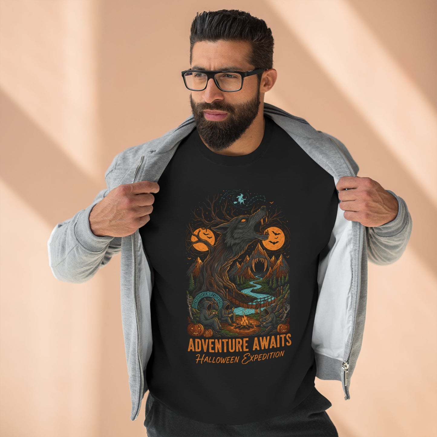 Halloween Adventure Awaits Sweatshirt