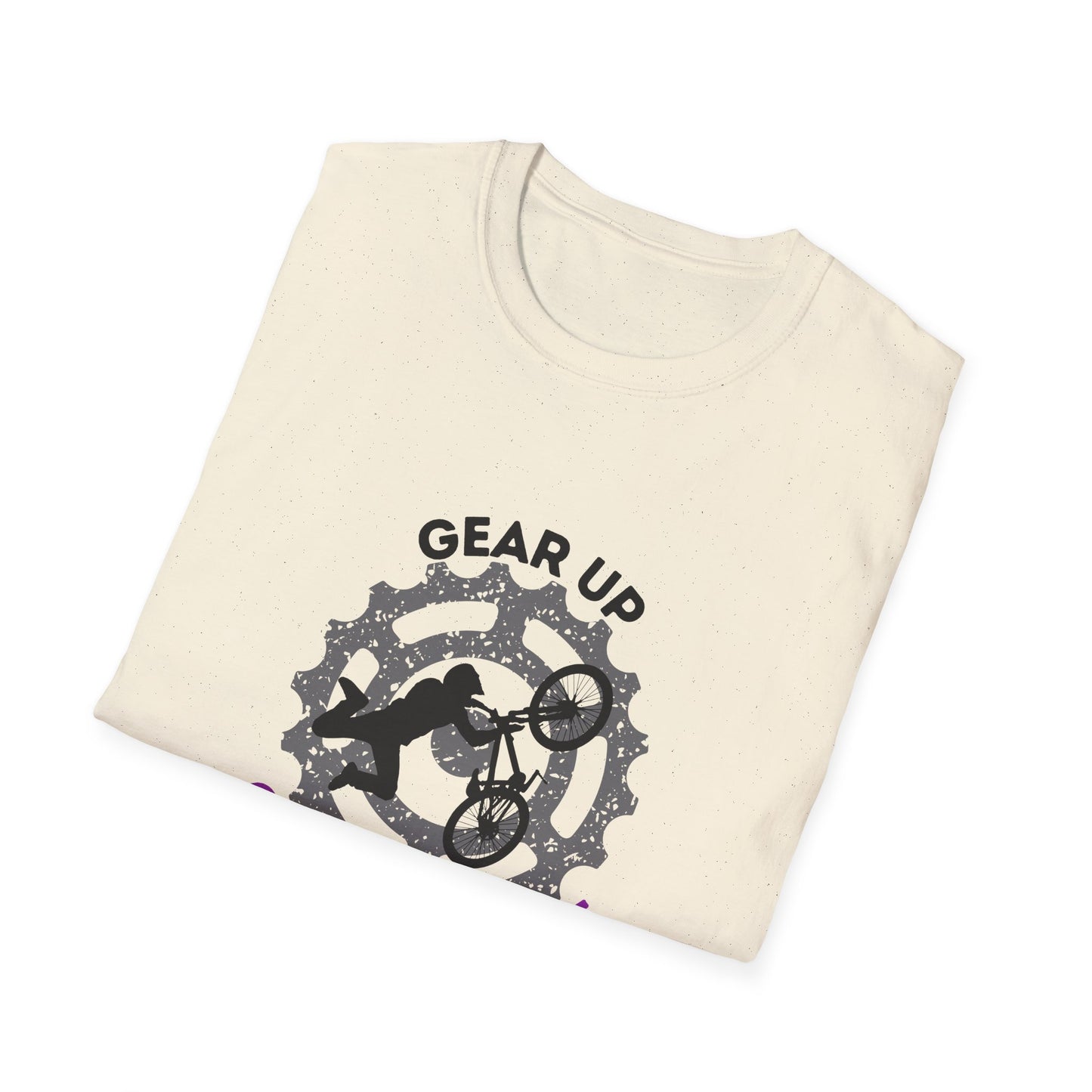 Mountain Bike/BMX Unisex T-shirt: Gear Up Get Airborne