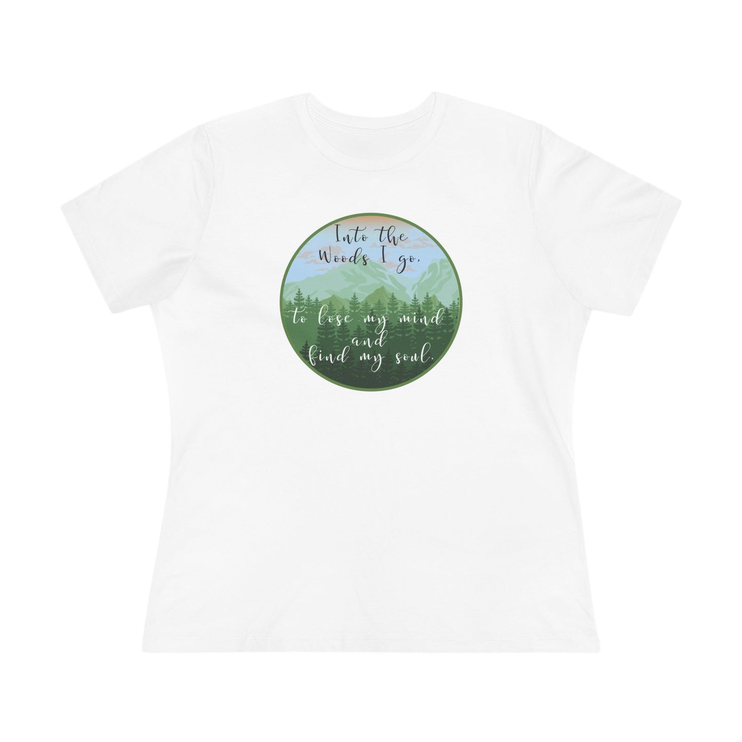 Into The Wood I Go Women's Cotton T-shirt