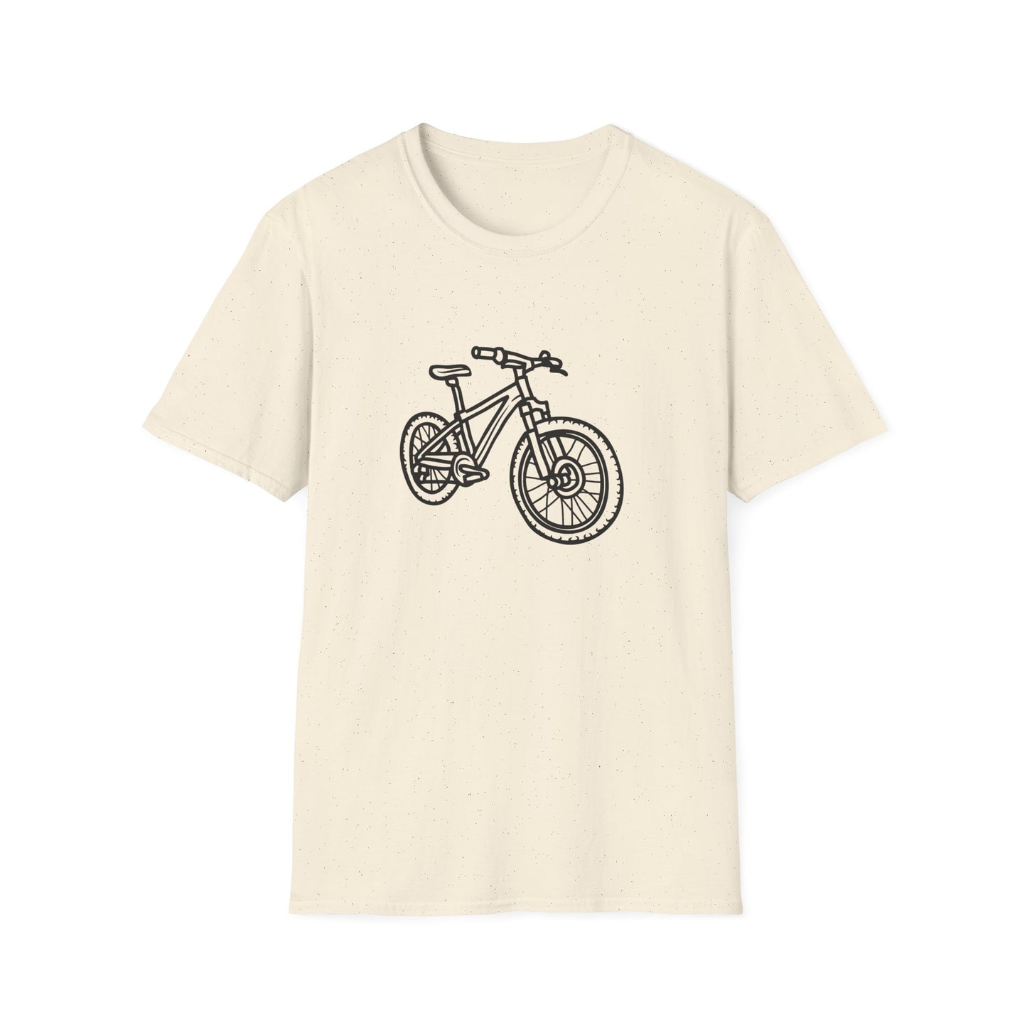 Mountain Bike Unisex T-Shirt - Outdoor Adventure Drawing