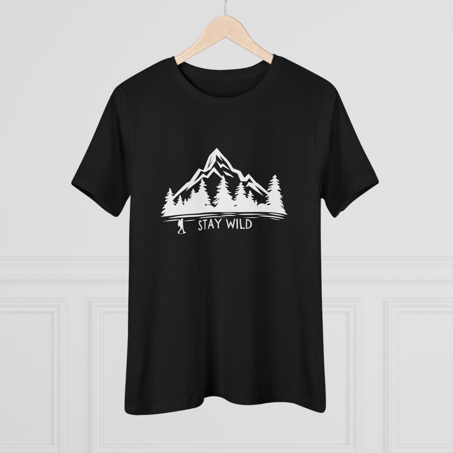 'Stay Wild' Women's Cotton Tee