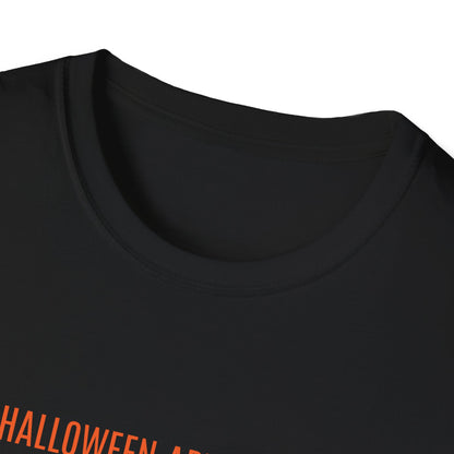 Halloween Adventure T-Shirt, Unisex Softstyle Tee, Spooky Campfire Shirt, Ghosts & Halloween Vibe, Perfect for Fall Celebrations, [...]