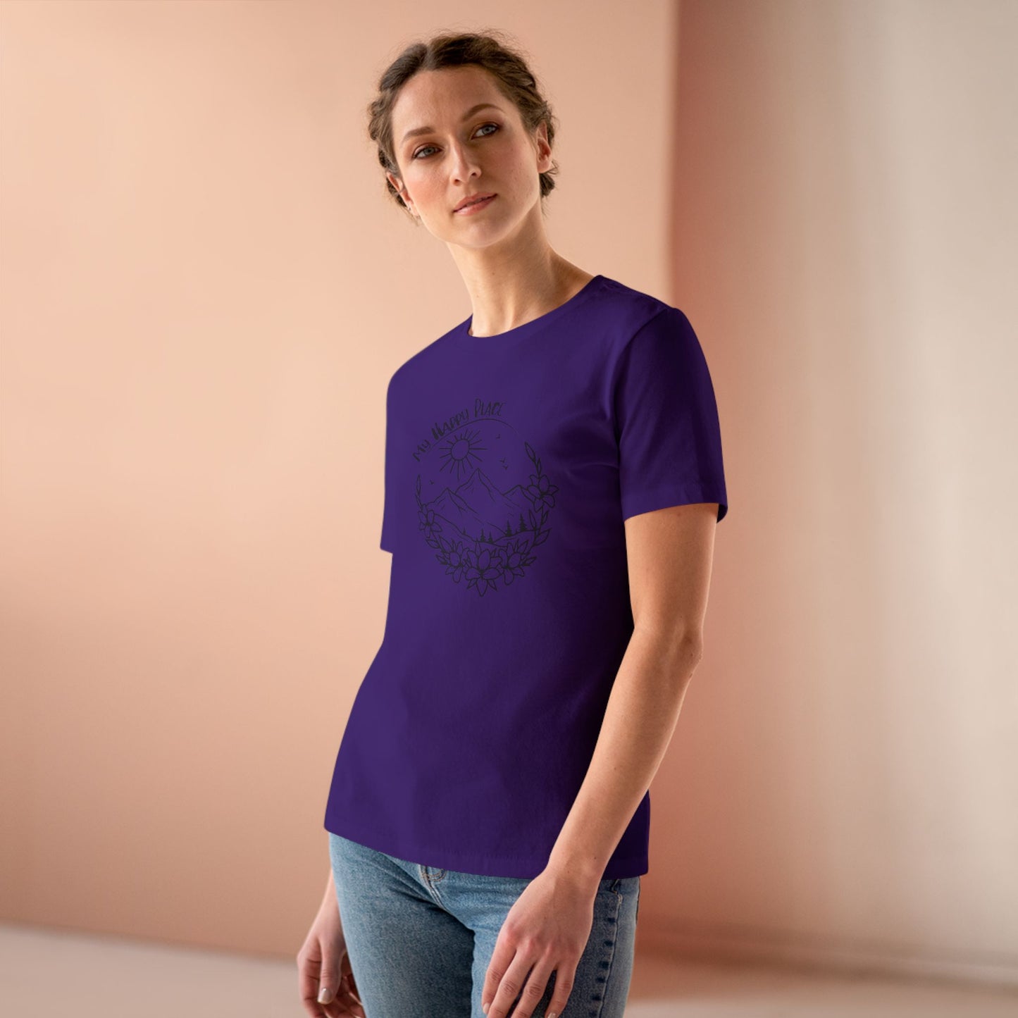 My Happy Place Women's Cotton Tee