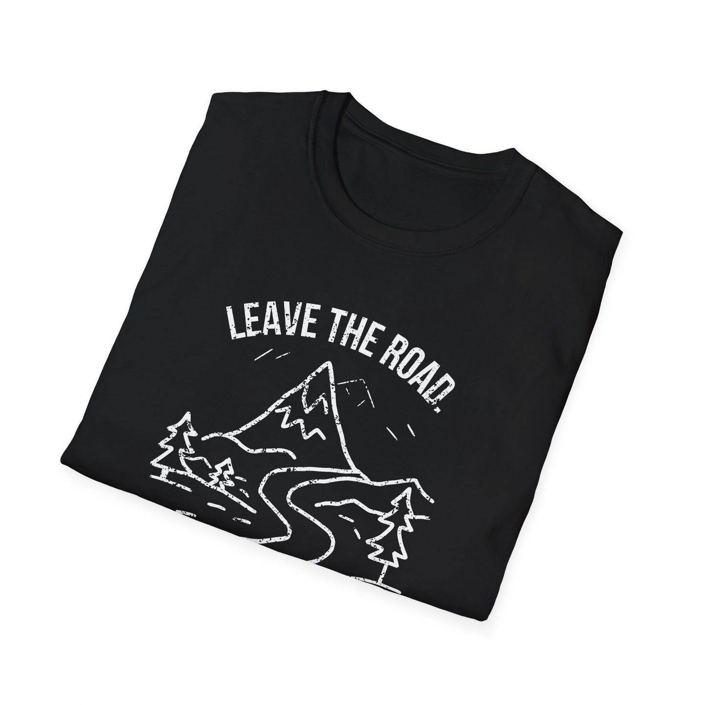Leave the Road, Take the Trails Unisex Softstyle T-Shirt