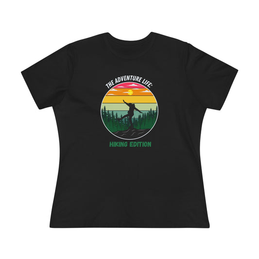 Adventure Life: Hiking Edition Women's Cotton Tee