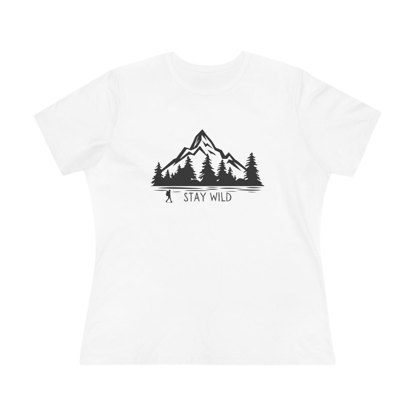 'Stay Wild' Women's Cotton Tee