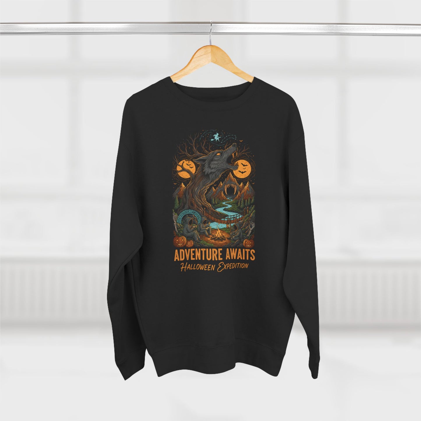 Halloween Adventure Awaits Sweatshirt