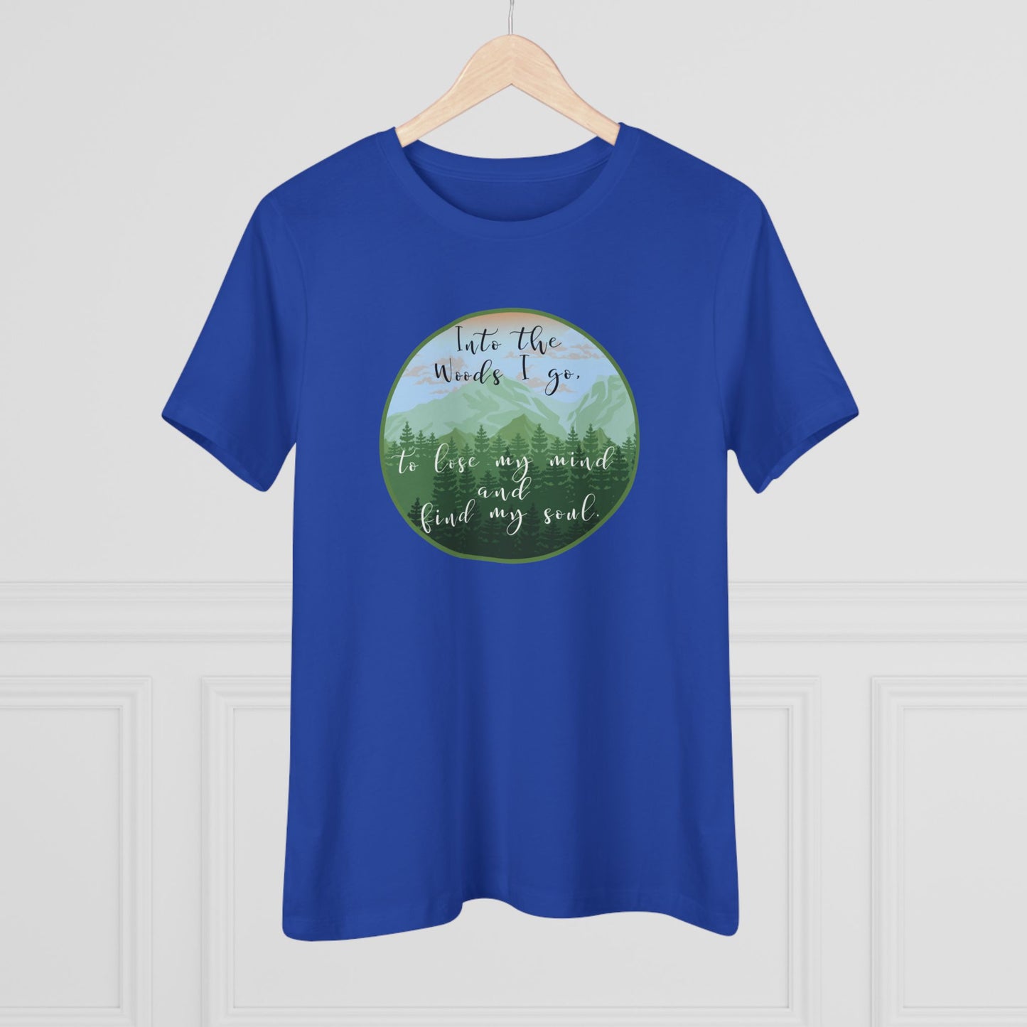 Into The Wood I Go Women's Cotton T-shirt