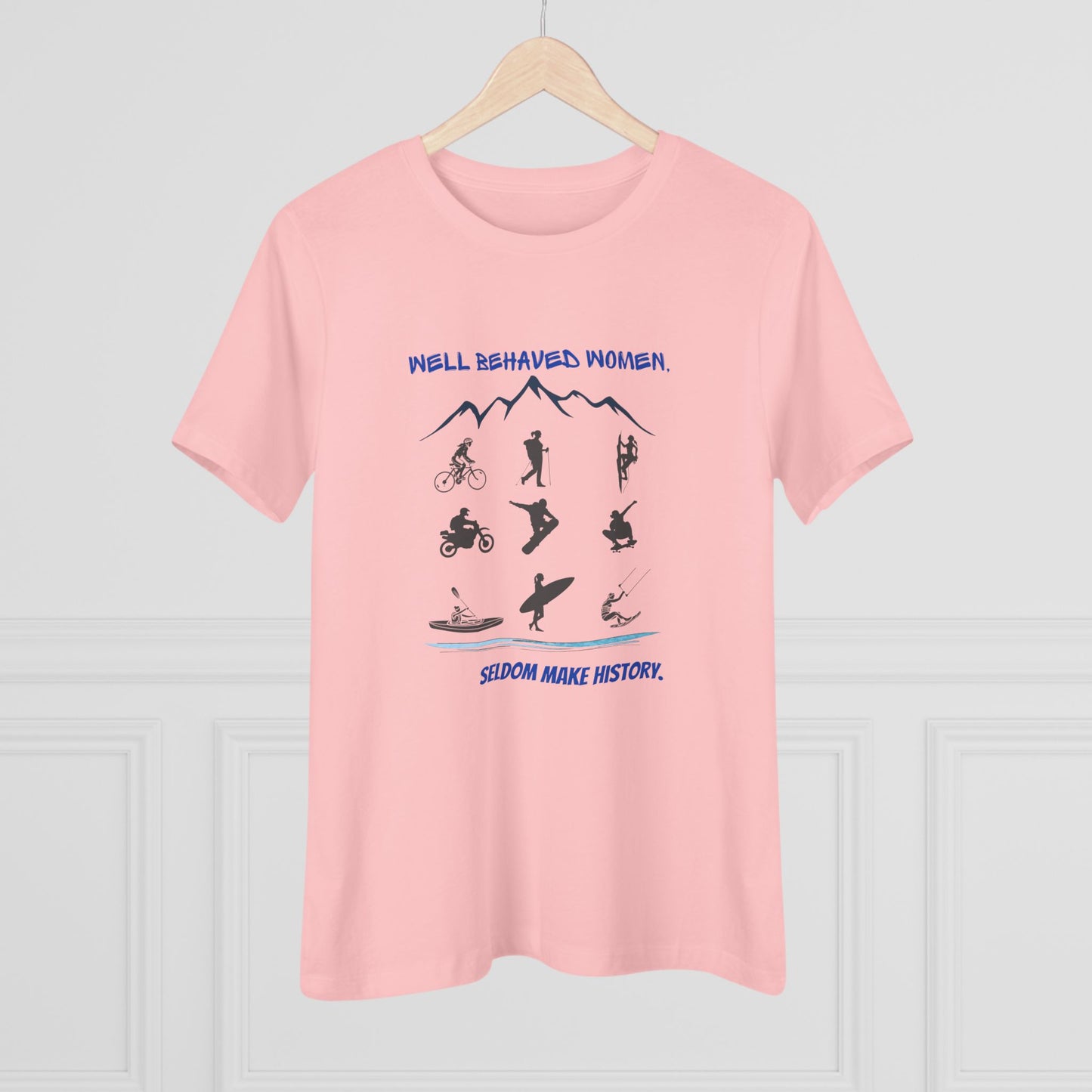 Empowered Women's Cotton Tee - Well Behaved Women