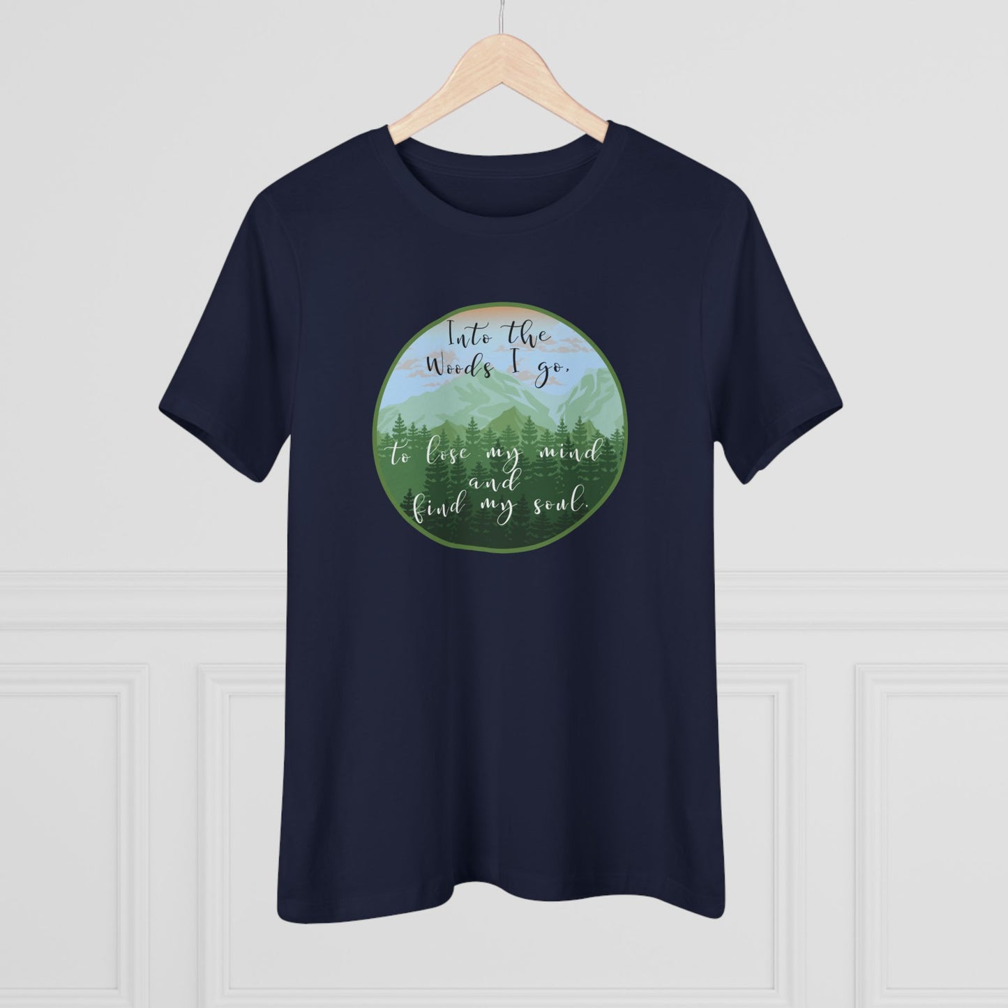 Into The Wood I Go Women's Cotton T-shirt