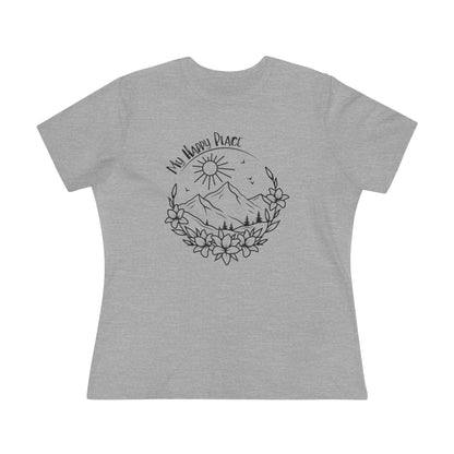 My Happy Place Women's Cotton Tee