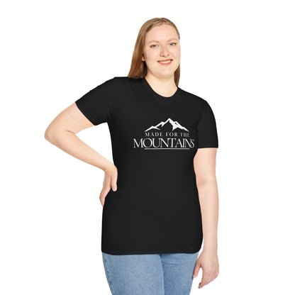 Made for the Mountains Adventure Unisex Softstyle T-Shirt