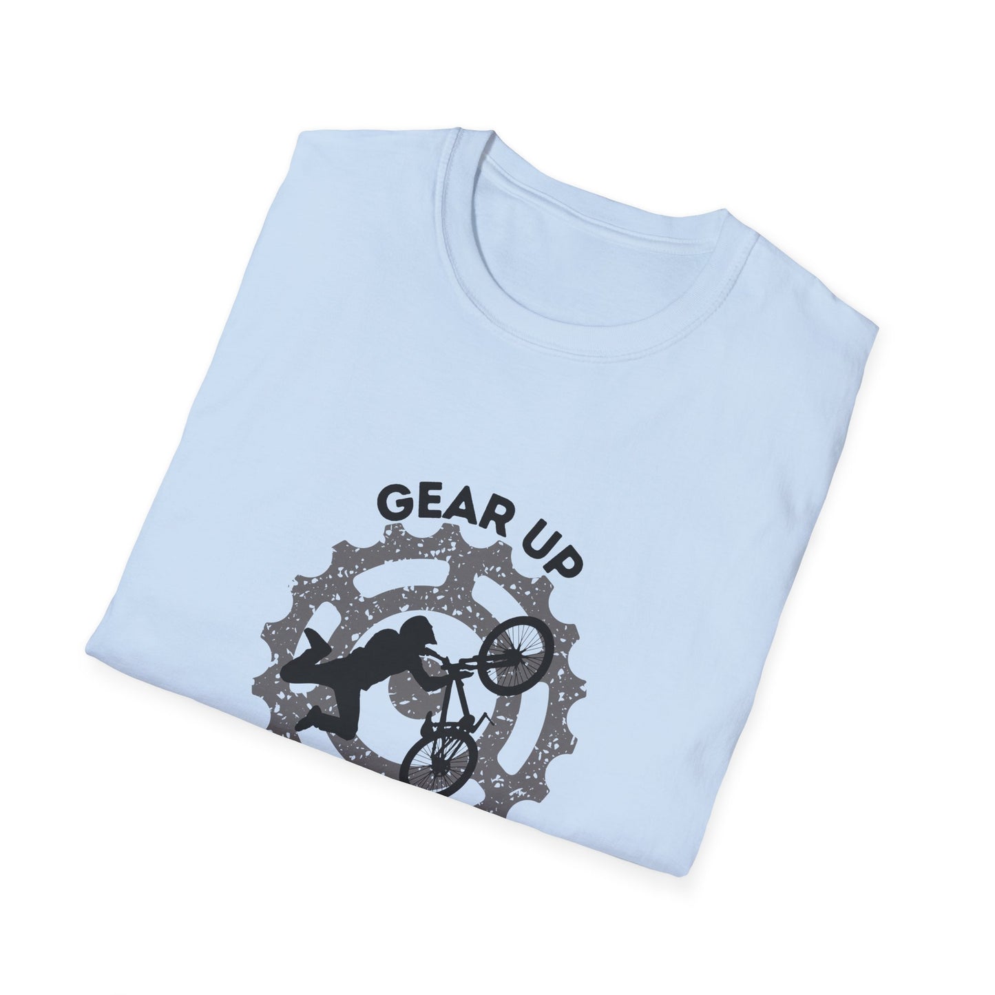 Mountain Bike/BMX Unisex T-shirt: Gear Up Get Airborne