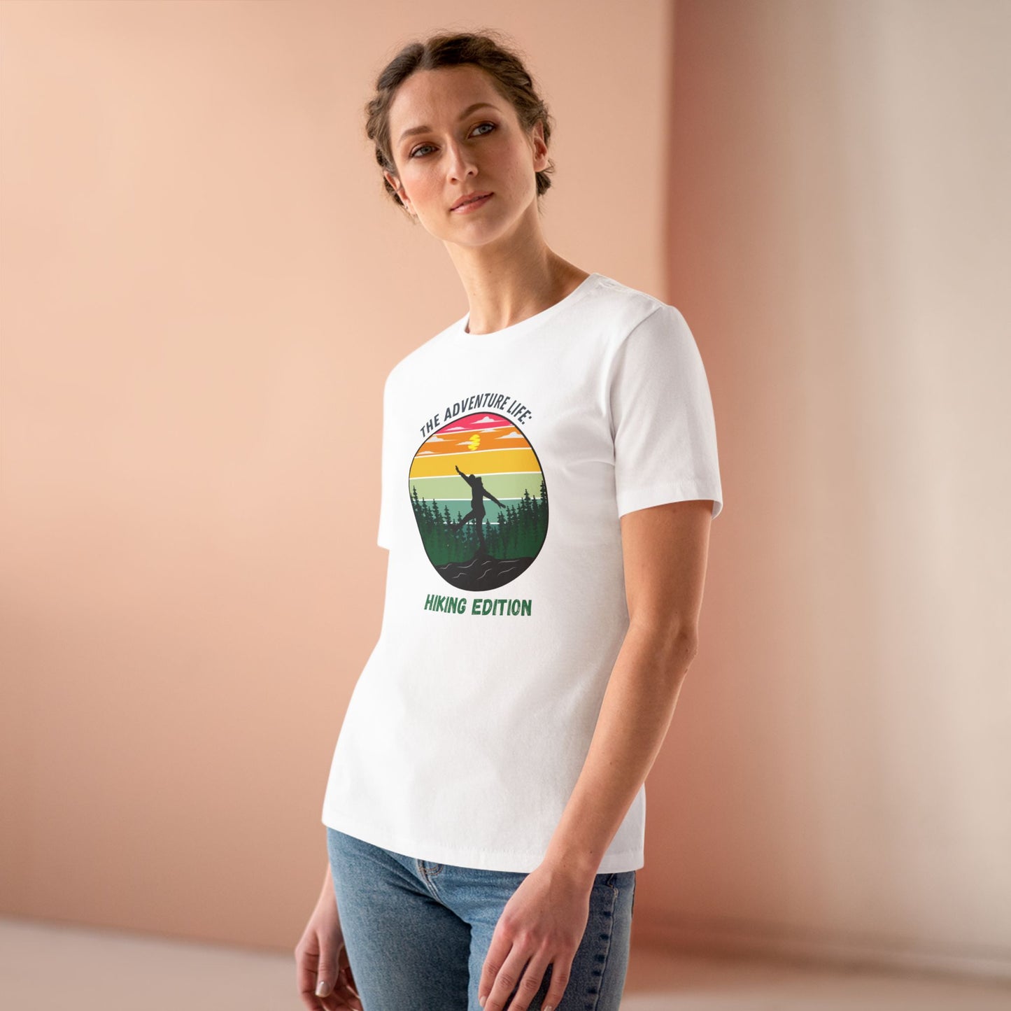 Adventure Life: Hiking Edition Women's Cotton Tee