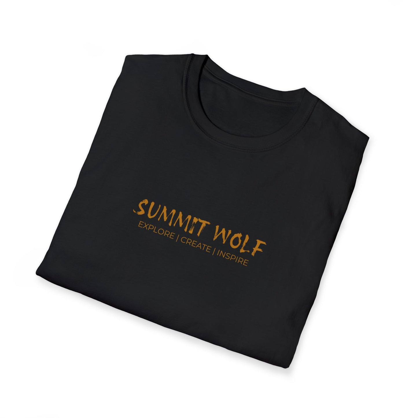 Summit Wolf Howling Double Print Unisex T-Shirt