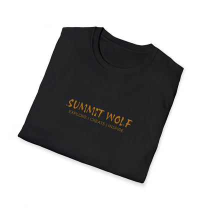 Summit Wolf Howling Double Print Unisex T-Shirt