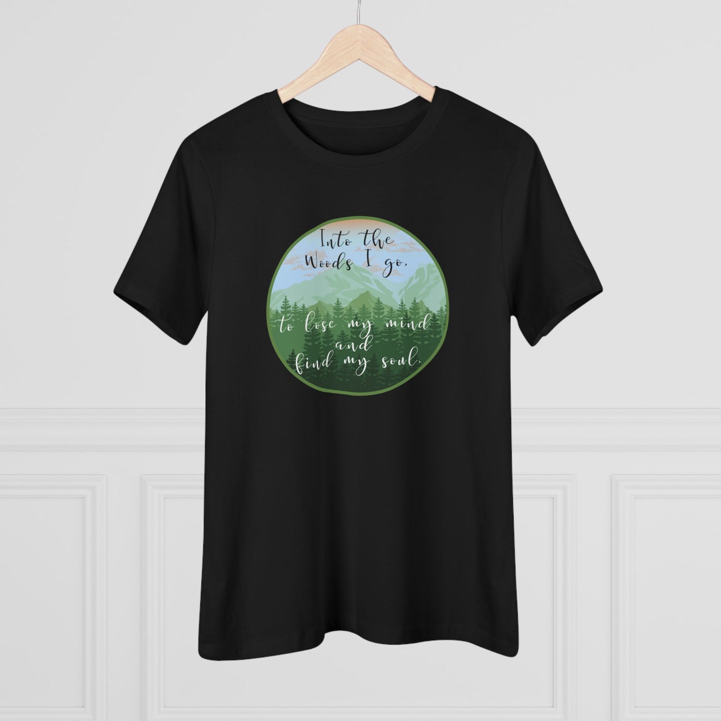 Into The Wood I Go Women's Cotton T-shirt