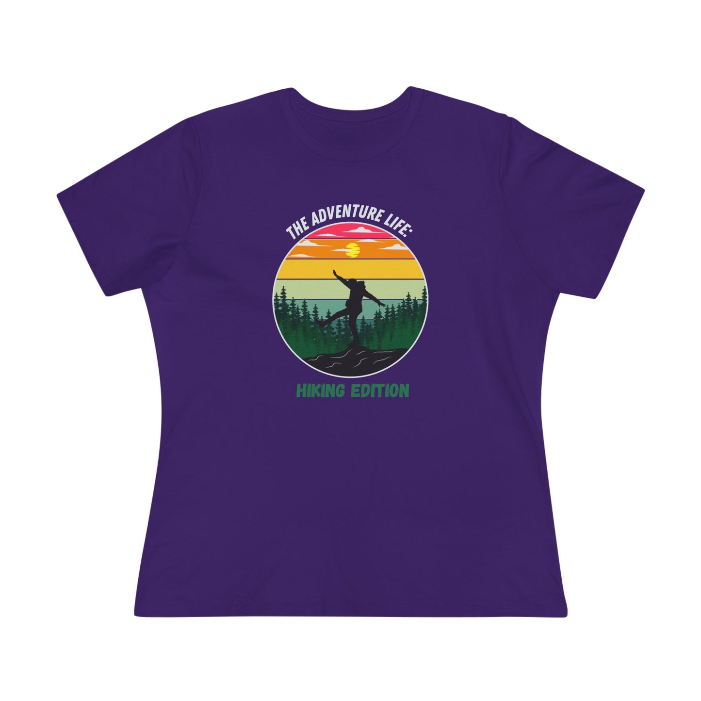 Adventure Life: Hiking Edition Women's Cotton Tee