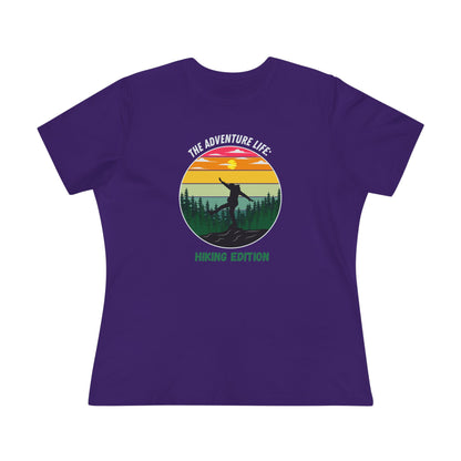 Adventure Life: Hiking Edition Women's Cotton Tee