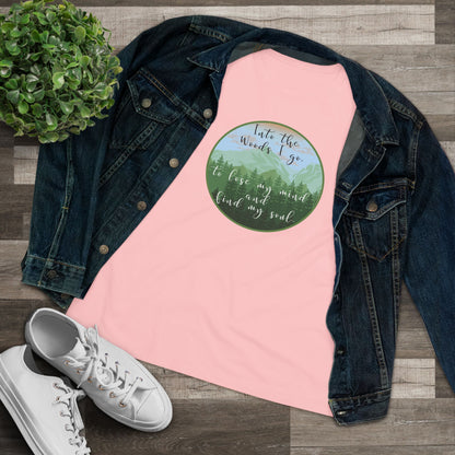 Into The Wood I Go Women's Cotton T-shirt